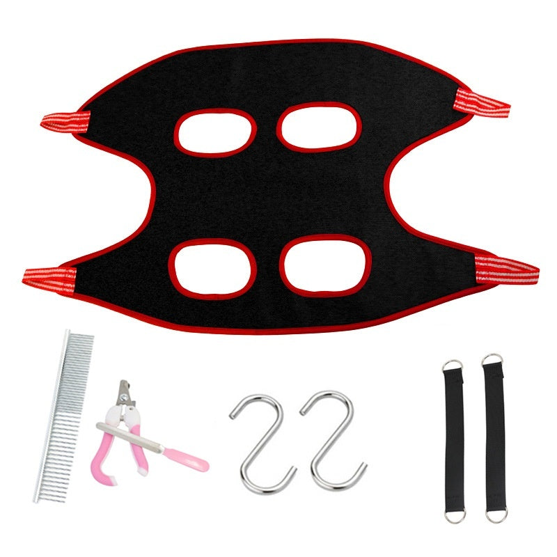 ALL IN ONE Pet Beauty Hammock Cat Dog Breathable Hammock Nail Trimming Pet Supplies