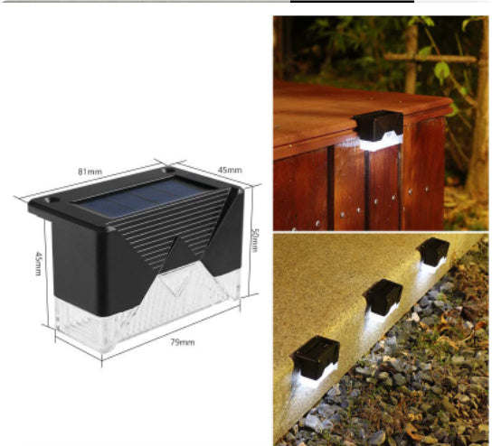 Thickened Solar Staircase Light