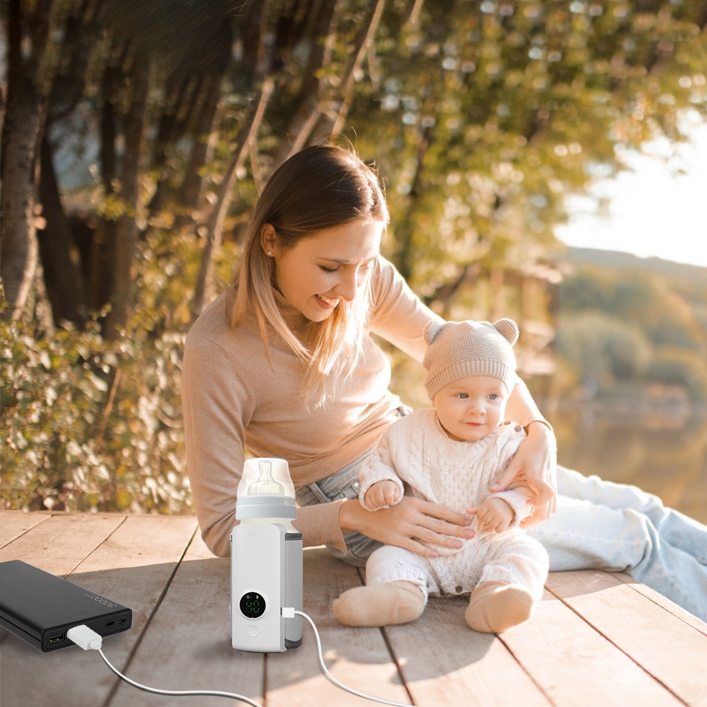 The Ultimate Travel Essential: Cordless and Portable Baby Bottle Warmer