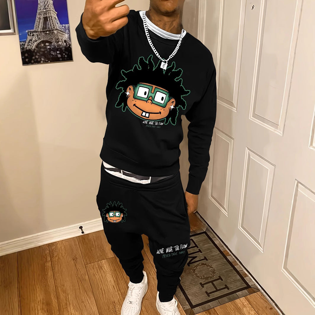 Premium Street Wear Sweater & Pants Suit