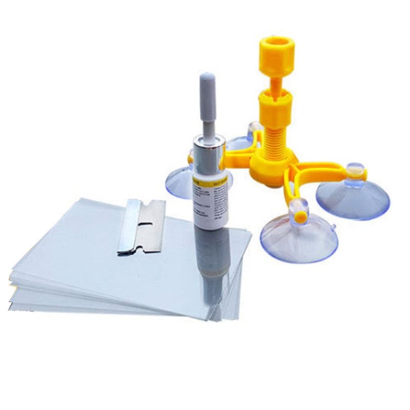 Professional-Grade Crack & Chip Windshield Repair Kit