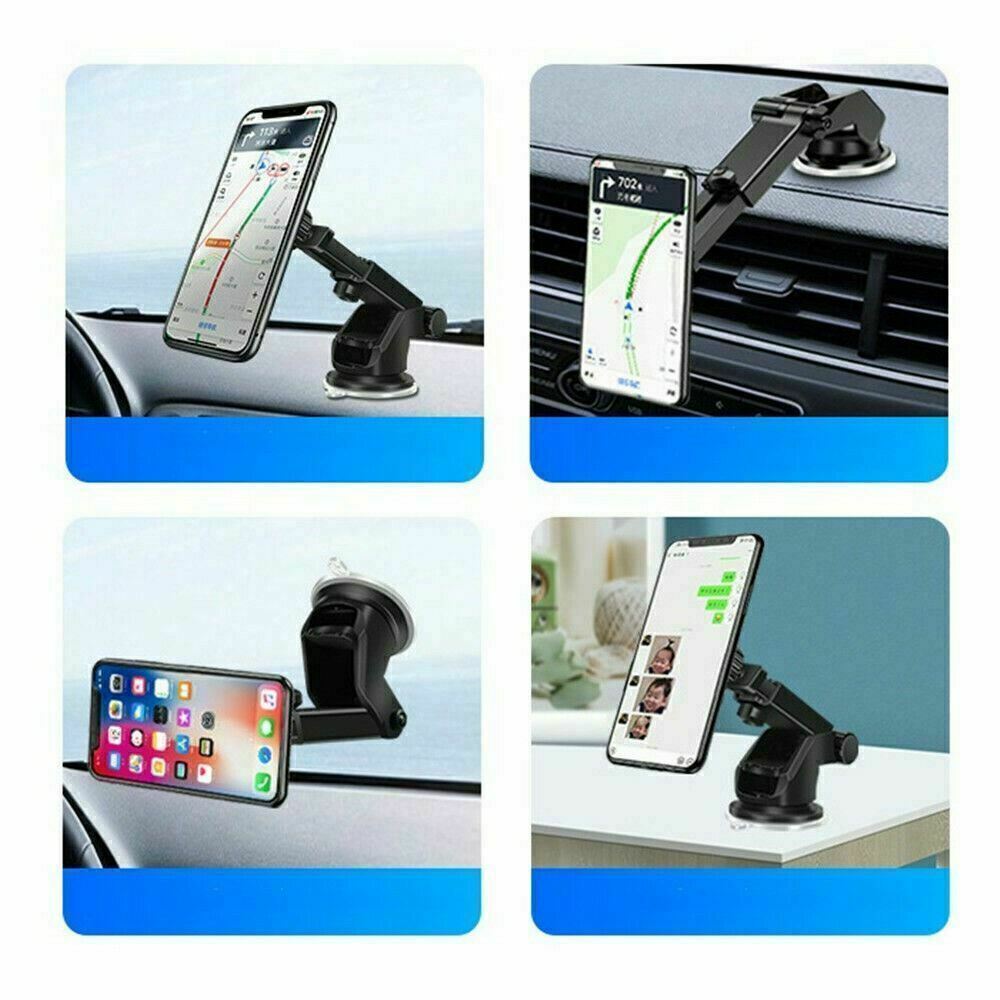 Car Bracket With Adjustable Strength Suction Cup High-Grip, Variable-Tension Car Mounting System