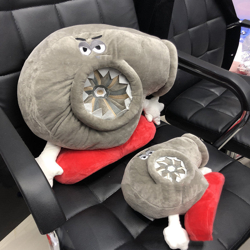 Headrest Car Modification Pillow Cushion TURBO Turbine