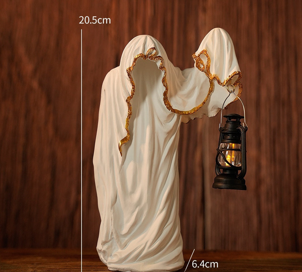 Ghost Wizard Lantern Dark Series Decoration Ornament