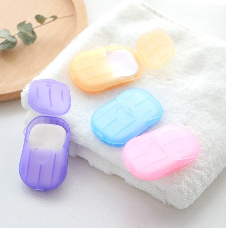 Travel-Friendly Disposable Hand Soap Sheets