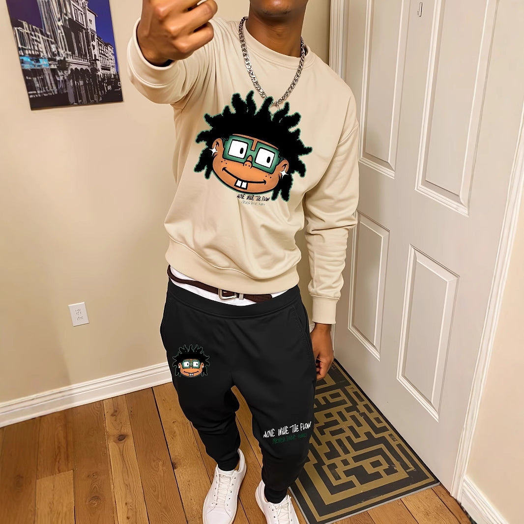 Premium Street Wear Sweater & Pants Suit