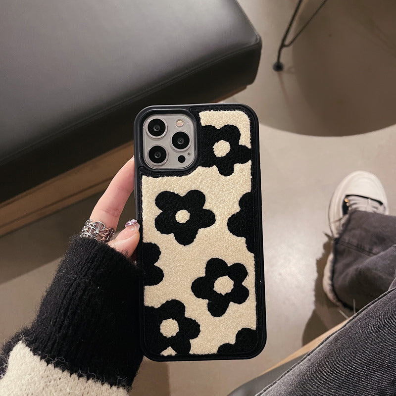 Premium Plush Flowers Phone Cases