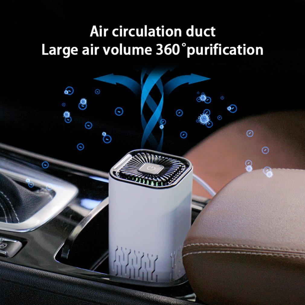 Portable Car Air Purifier Air Freshener For Home & Car