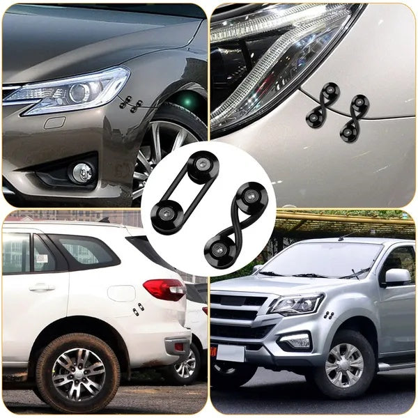 High-Performance 5-Set Aluminum Quick Release Fasteners for Vehicle Bumpers