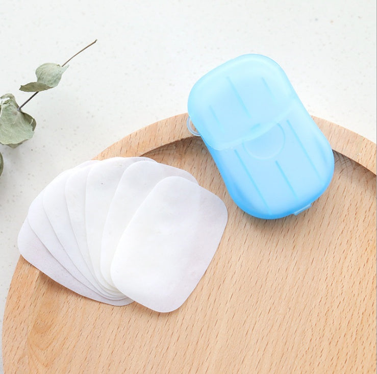 Travel-Friendly Disposable Hand Soap Sheets