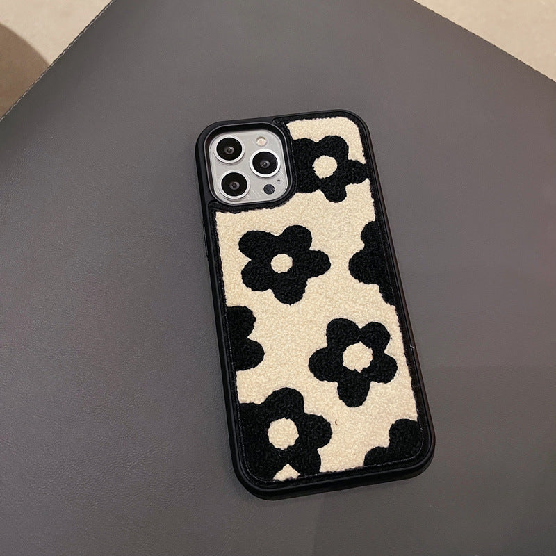 Premium Plush Flowers Phone Cases