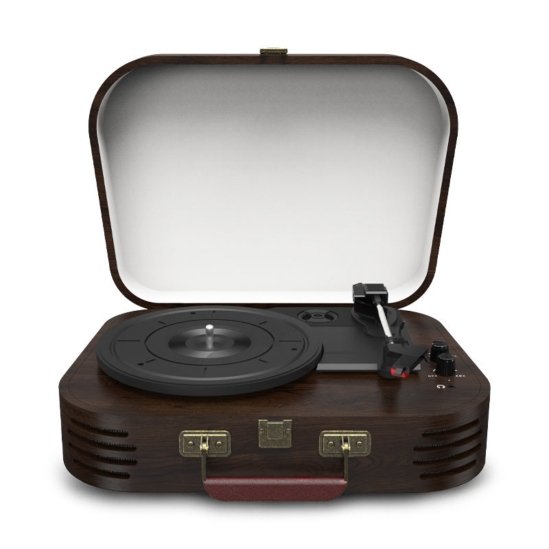 Premium Record Player A3 Belt-Drive Turntable with Integrated Stereo Speakers