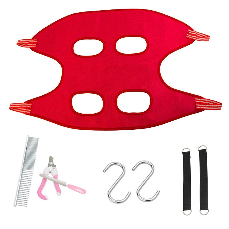 ALL IN ONE Pet Beauty Hammock Cat Dog Breathable Hammock Nail Trimming Pet Supplies