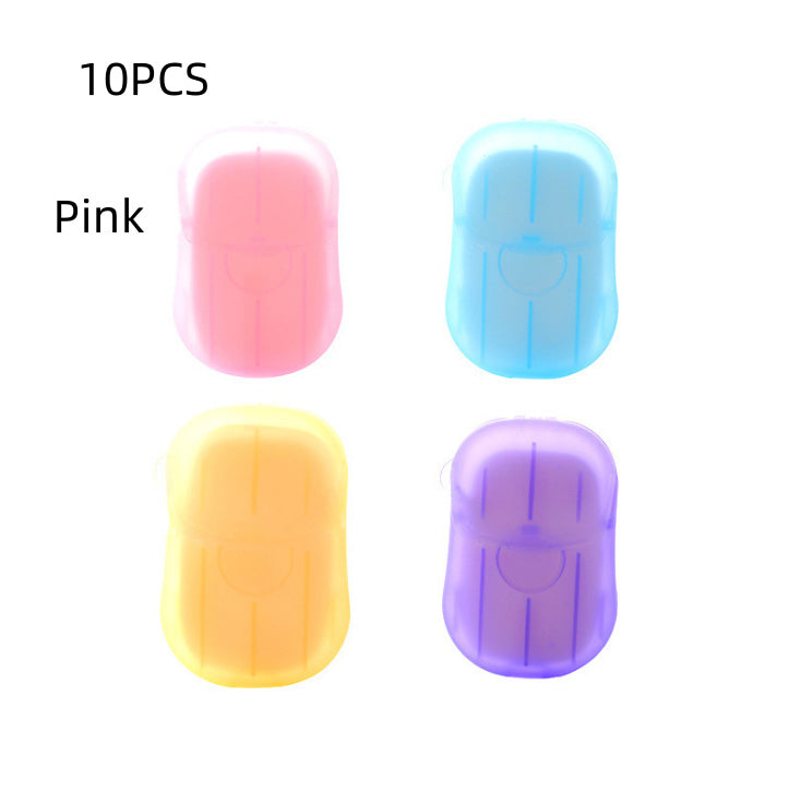 Travel-Friendly Disposable Hand Soap Sheets