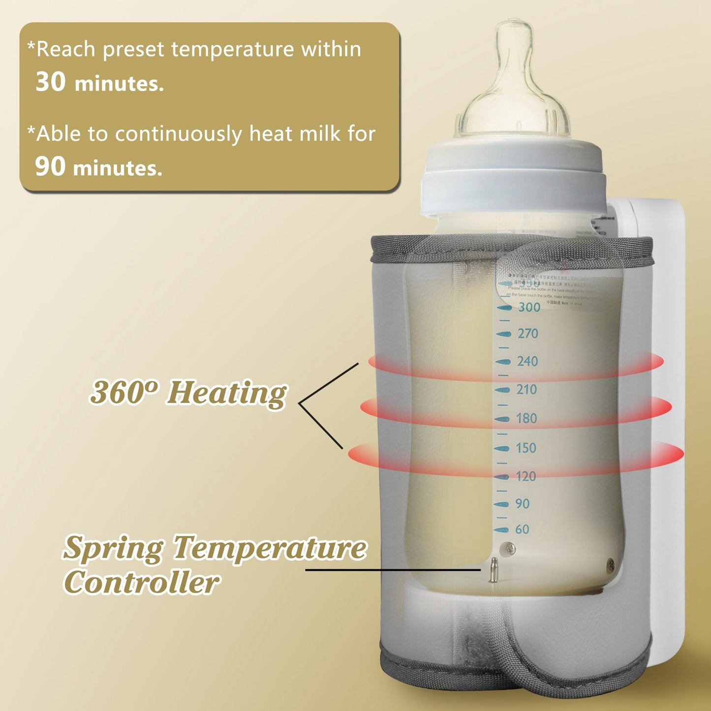 The Ultimate Travel Essential: Cordless and Portable Baby Bottle Warmer