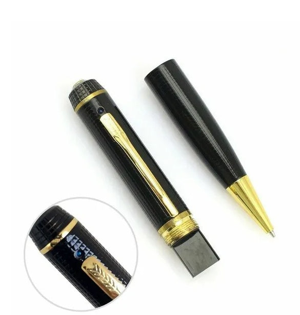 Discreet Security: Professional Full HD 1080p Pen Camera with Hidden DVR