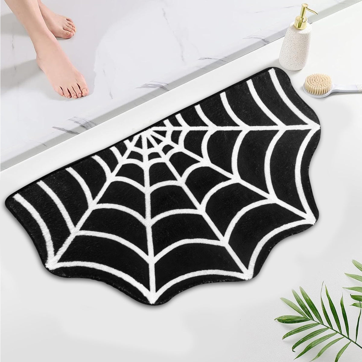 Y2K Revival: The 'Web Weaver' Aesthetic Door Mat