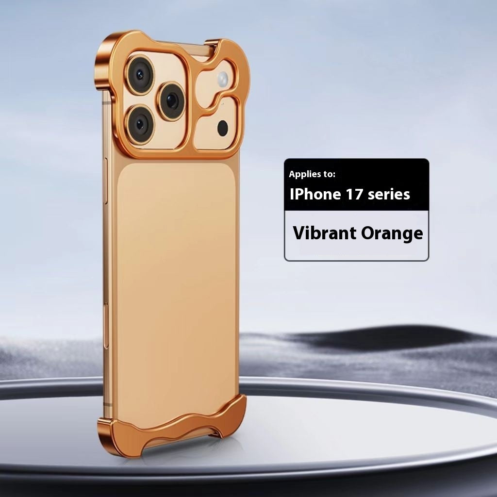 Metal Frameless Phone Case Matte for iPhone 17/17PROMAX/PRO/AIR