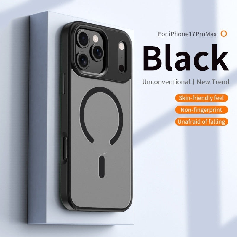 Premium Transparent Magnetic Shell Case for iPhone 17/17PROMAX/PRO/AIR for iPhone 12/13/14 series