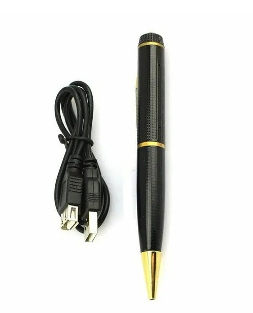 Discreet Security: Professional Full HD 1080p Pen Camera with Hidden DVR