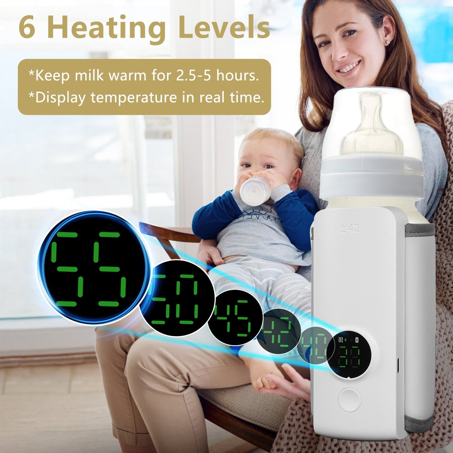 The Ultimate Travel Essential: Cordless and Portable Baby Bottle Warmer