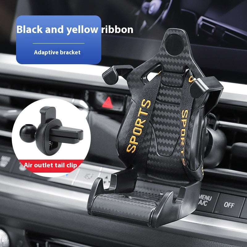 Racing Seat Car Phone Holder | 360° Rotating Phone Holder