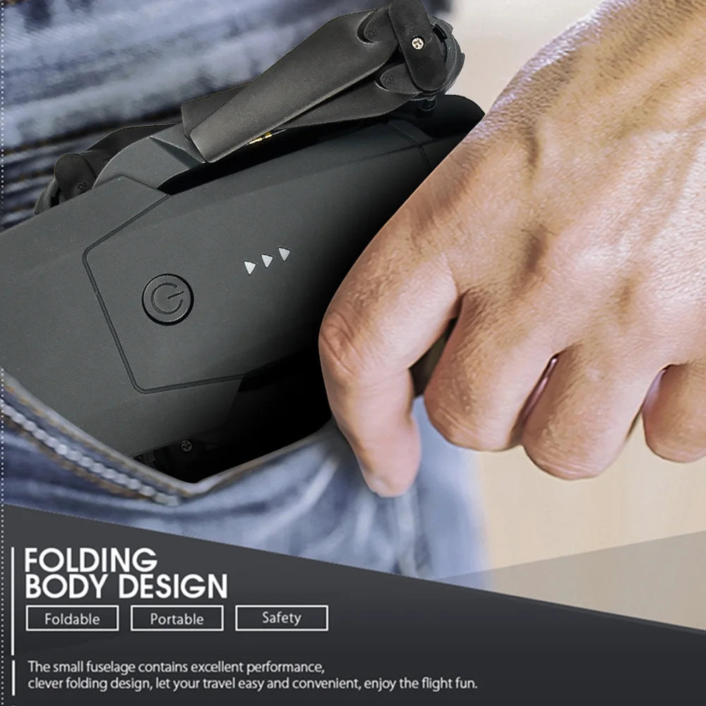 Professional-Grade 4K UHD Dual-Camera Folding FPV Drone