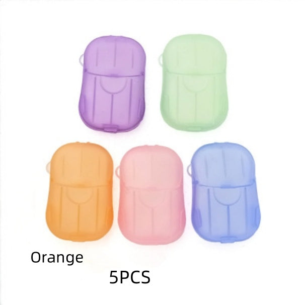 Travel-Friendly Disposable Hand Soap Sheets