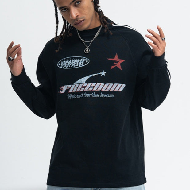 Premium Y2k H3llstar Inspired Three Bars Sweatshirt