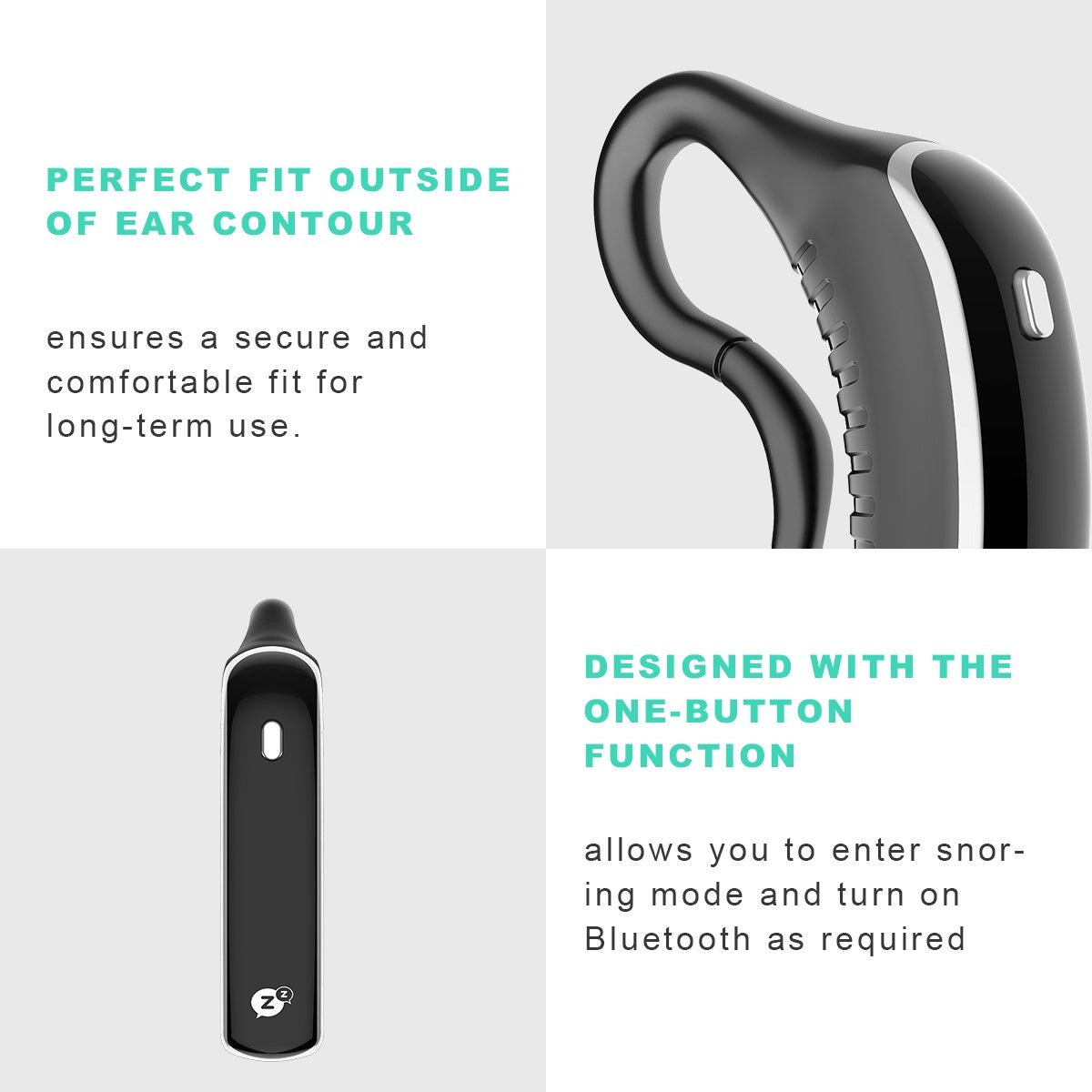 Advanced Anti - Snoring Solution with Smart Sleep Tracking Anti - Snoring Earset - The Vibe Haven