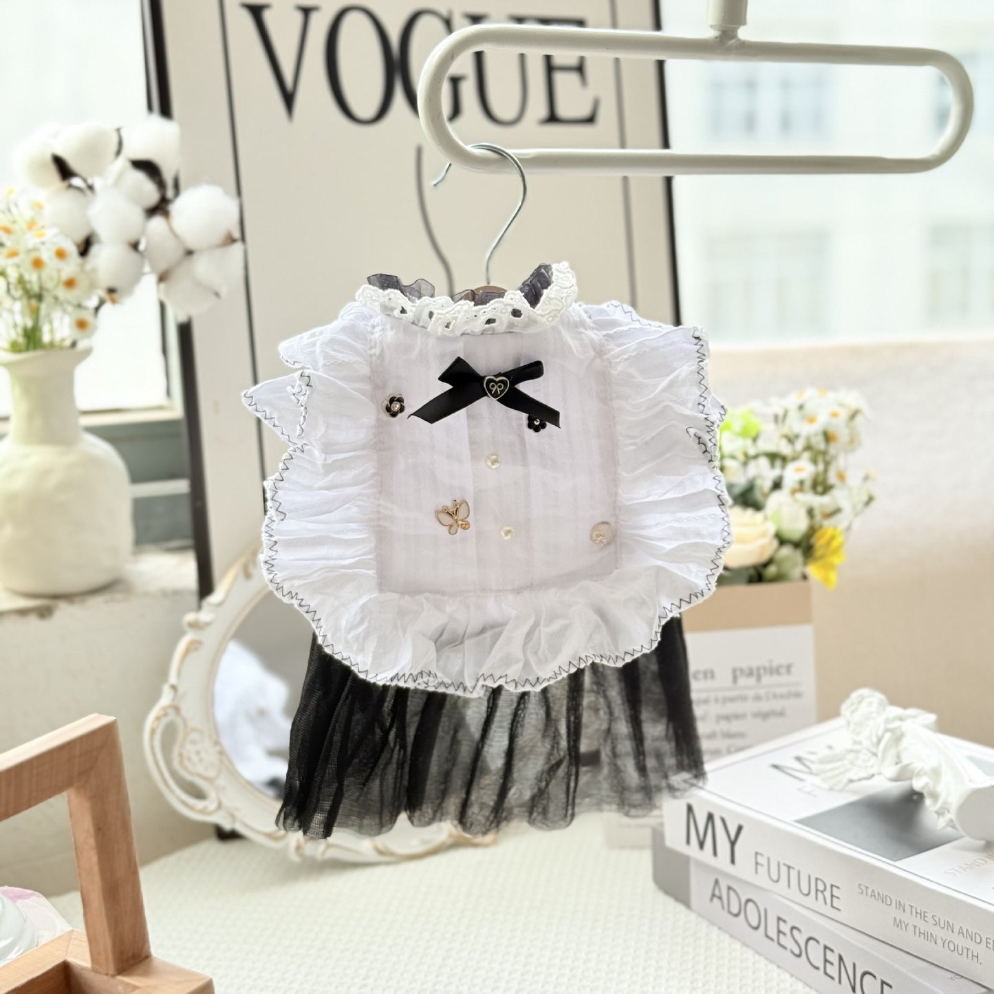 Pet Factory In Stock Wholesale Pet Dog Clothes Waltz Gauze Skirt