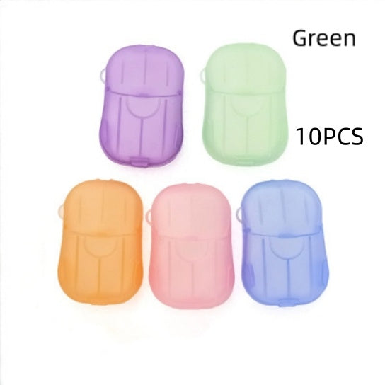 Travel-Friendly Disposable Hand Soap Sheets