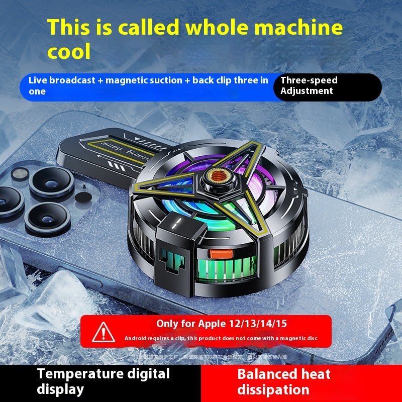 CPU Cooling Refrigeration Semiconductor Magnetic Mobile Phone Radiator