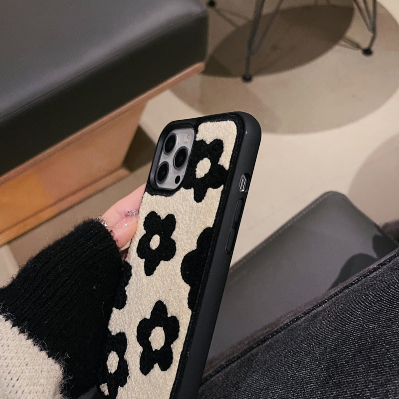 Premium Plush Flowers Phone Cases