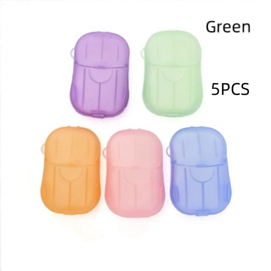 Travel-Friendly Disposable Hand Soap Sheets