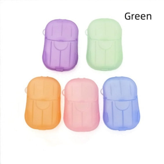Travel-Friendly Disposable Hand Soap Sheets