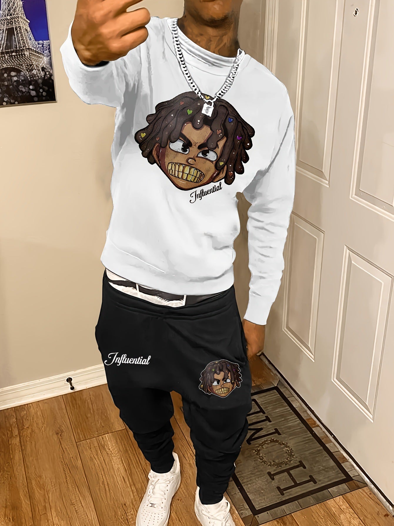 Premium Street Wear Sweater & Pants Suit
