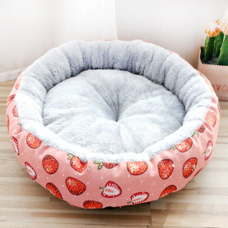 Dog And Cat Litter Padded With Round Cotton - The Vibe Haven