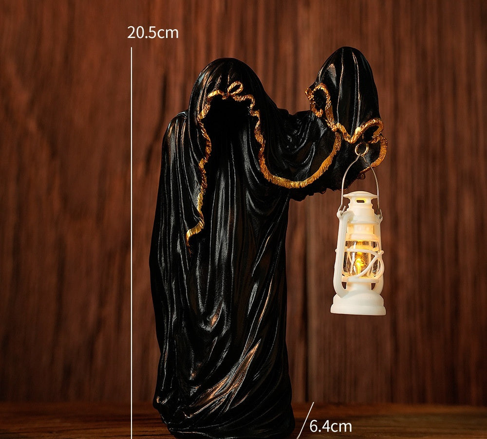 Ghost Wizard Lantern Dark Series Decoration Ornament