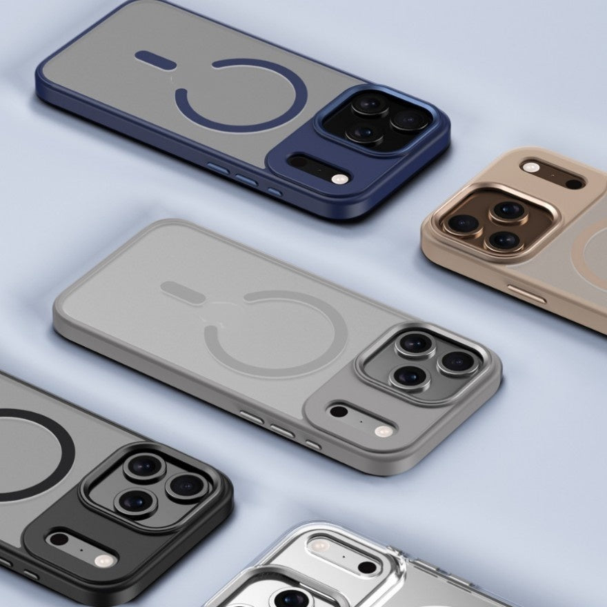Premium Transparent Magnetic Shell Case for iPhone 17/17PROMAX/PRO/AIR for iPhone 12/13/14 series