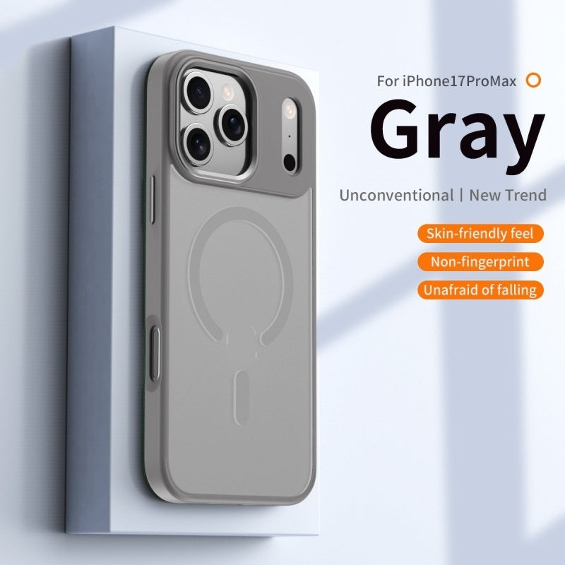 Premium Transparent Magnetic Shell Case for iPhone 17/17PROMAX/PRO/AIR for iPhone 12/13/14 series