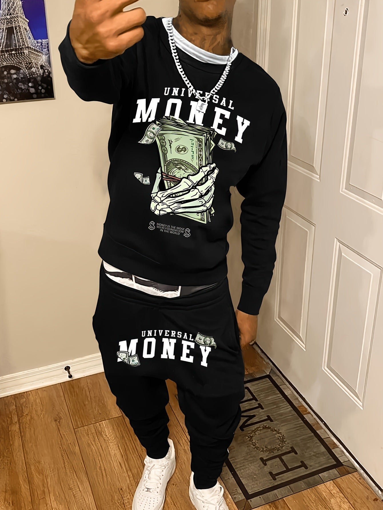 Premium Street Wear Sweater & Pants Suit