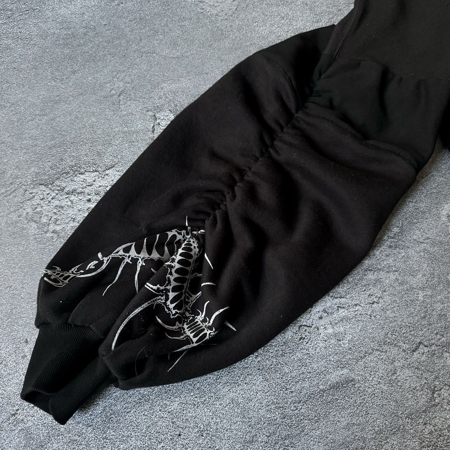Premium Y2k Printed Pattern Pullover Hoodie