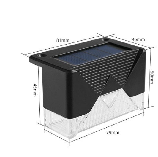Thickened Solar Staircase Light