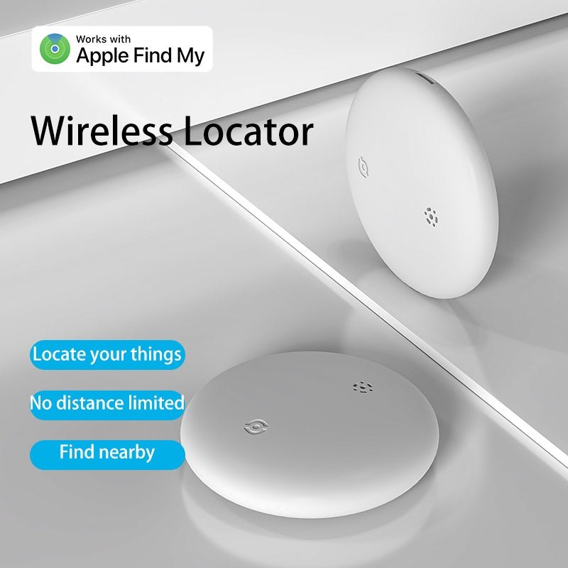 FindMy Wireless Waterproof Locator (Black Edition) works with FindMy - The Vibe Haven