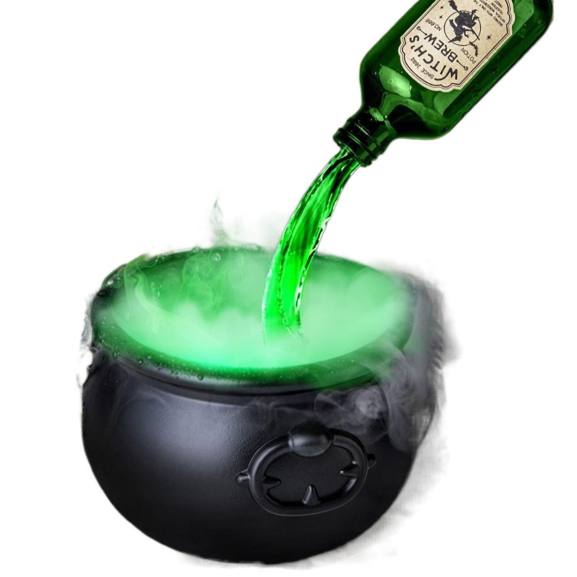 Halloween Black Wizard Bowl Magic Float Bottle And Diffuser Indoor Home Bar Magic Party Horror Ghost Props Halloween Decoration - The Vibe Haven