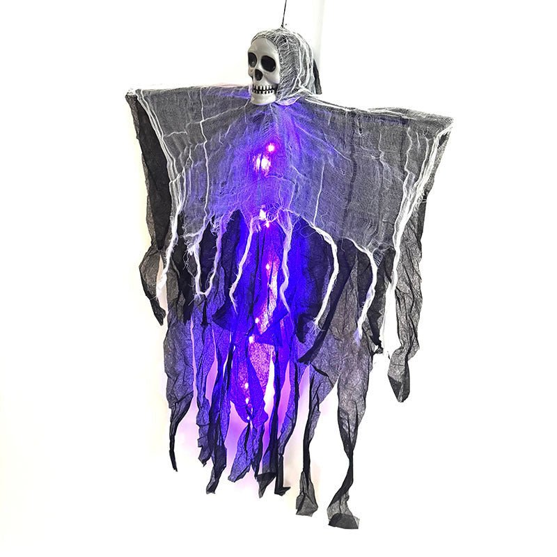Halloween Decorations Horror Hanging Ghost Skull Skeleton Prop Perfect For Home Outdoor Yard Party Supplies Festival Decorations - The Vibe Haven