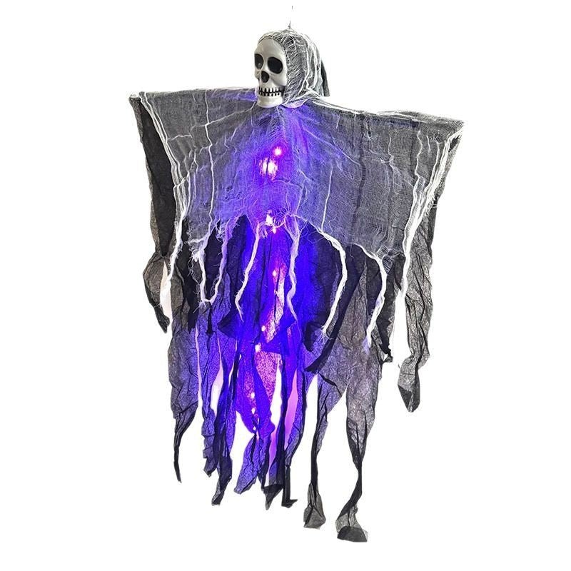 Halloween Decorations Horror Hanging Ghost Skull Skeleton Prop Perfect For Home Outdoor Yard Party Supplies Festival Decorations - The Vibe Haven