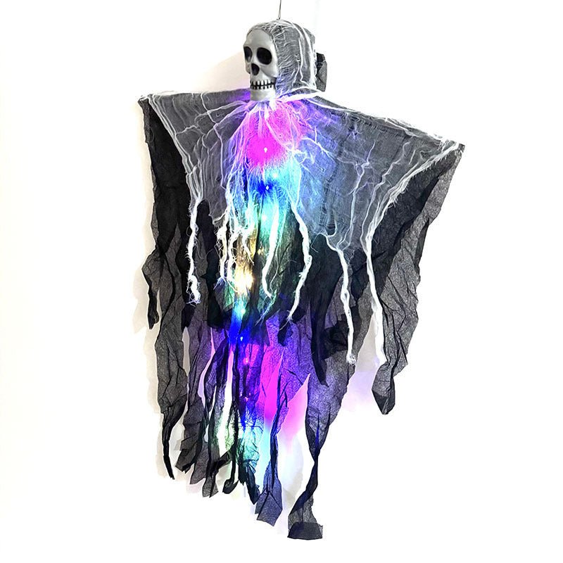 Halloween Decorations Horror Hanging Ghost Skull Skeleton Prop Perfect For Home Outdoor Yard Party Supplies Festival Decorations - The Vibe Haven
