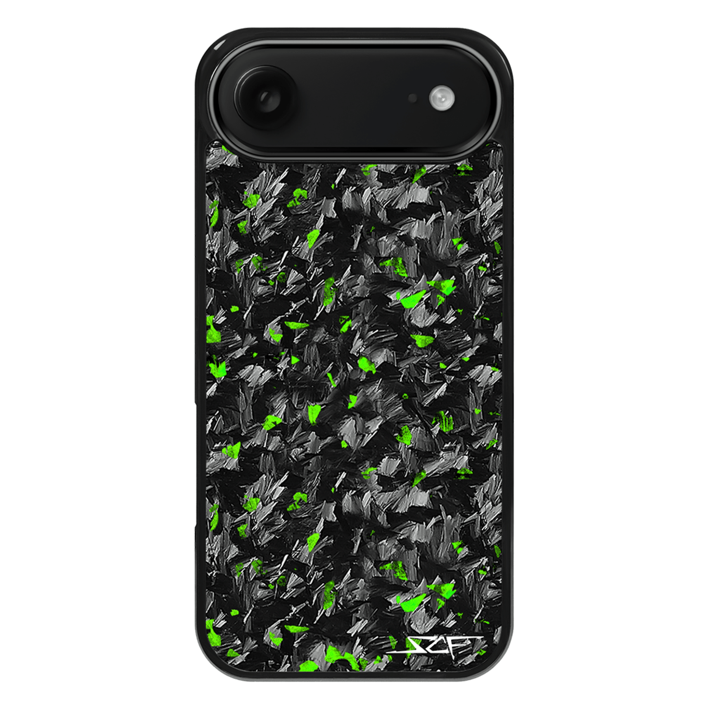 iPhone | Green Flake Real Forged Carbon Fiber Phone Case | CLASSIC Series - The Vibe Haven